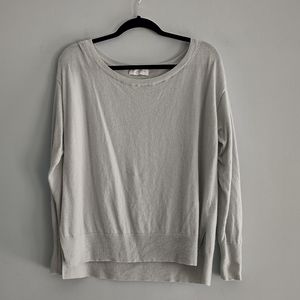 Everlane Light Blue 100% Cashmere Long Sleeve Top
